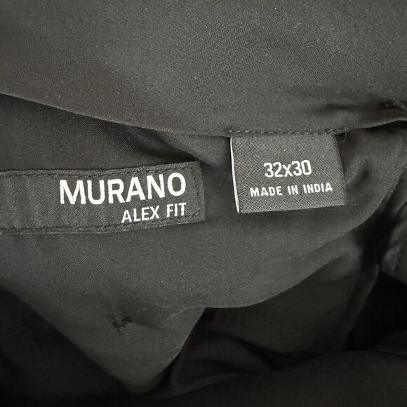 NWT Murano Alex Slim Fit Stretch Flat Front Dress Pants‎ Men's Size 32x30 - Picture 3 of 6